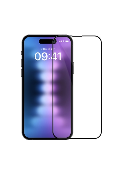 Buff iPhone Apple 15 Pro Max Uyumlu 5d Glass Ekran Koruyucu