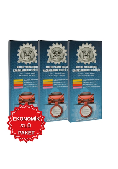 Cs Motor Test Conta Kaçak Yanık Testi-3 Lü Paket
