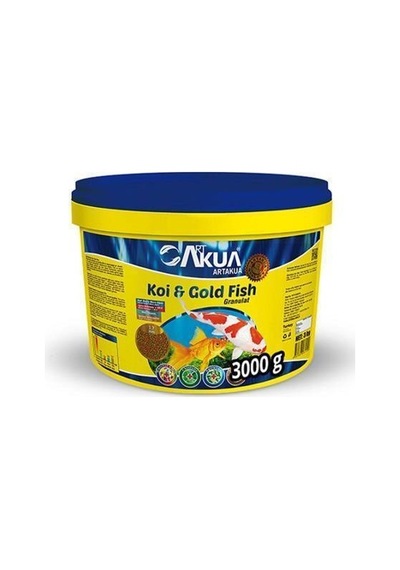 Artakua Koi ve Gold Fish Japon Balığı Yemi Açık 100 G