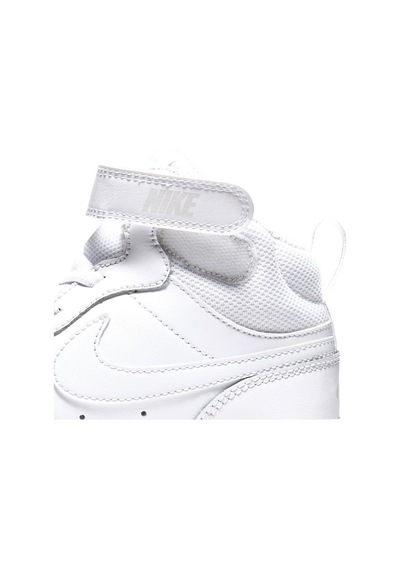 Nike Court Borough Mid 2 Psv Çocuk Günlük Ayakkabı Cd7783-100 Beyaz