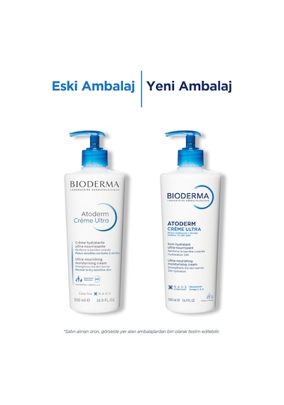 Atoderm Cream Ultra Normal Ve Kuru Ciltler İçin Nemlendirici Yüz, Vücut Bakım Kremi 500 Ml