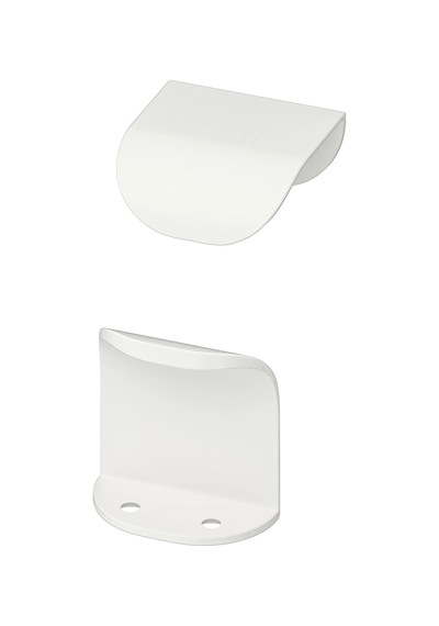 Ikea Bıllsbro 2'li Mobilya Kulpu 40 Mm Beyaz