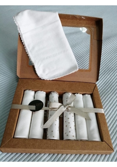 Organik Pamuk 7li Bebek Mendili Mö343