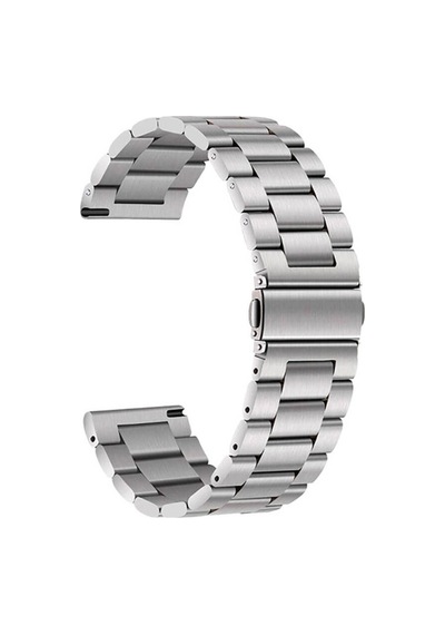 Samsung Galaxy Gear S2 İle Uyumlu Kordon Ayarlanabilir Baklalı Metal Kordon