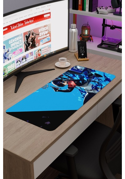 Persona 3 Kaymaz Dikişli Kauçuk Oyuncu Mousepad V3 - 70x30 Xl Gaming Mouse Pad Fare Altlığı