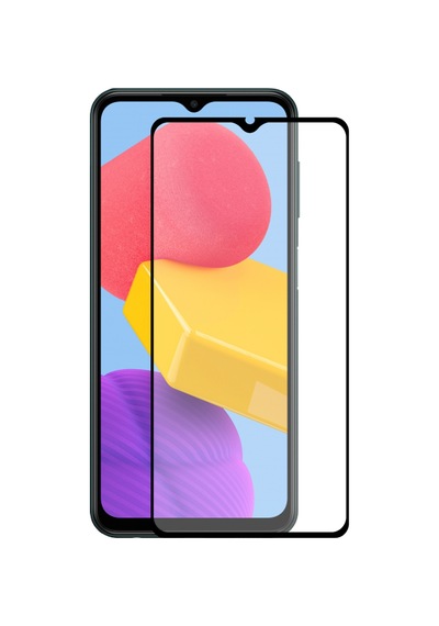 Samsung Galaxy M13 ile Uyumlu Tam Kaplayan Temperli Ekran Koruyucu Cam