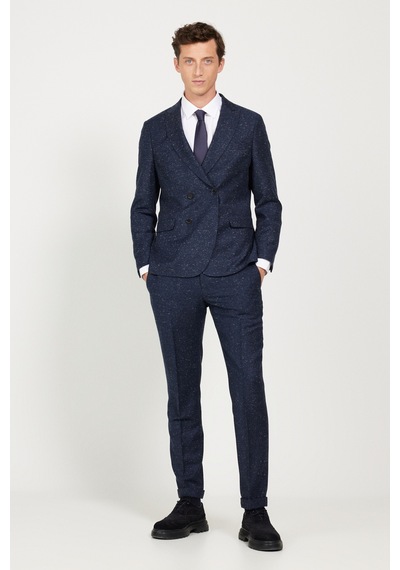 AC&Co / Altınyıldız Classics Slim Fit Dar Kesim Kırlangıç Yaka Tweet Desenli Takım Elbise Çok Renkli AC&Co / Altınyıldız Classics Slim Fit Dar Kesim Kırlangıç Yaka Tweet Desenli Takım Elbise Çok Renkli