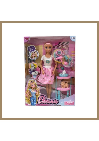 Bezos Wg66962 -kutulu Pet Shop Bebek Set 11,5 İnç 22