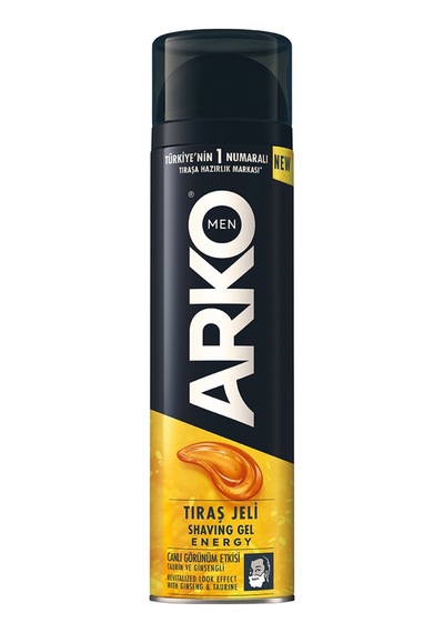 2 Adet Arko Men Energy Tıraş Jeli 200 Ml