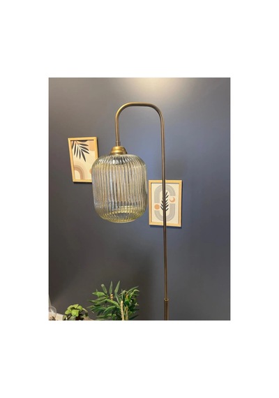 Luster Eskitme Lambader Metal Go Vde U Fleme Camlı Dekoratif Metal Tasarım S Ik Yerden Aydınlatm...