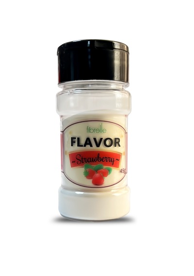Fibrelle Flavor Çilek Aromalı Toz Aroma 45 G