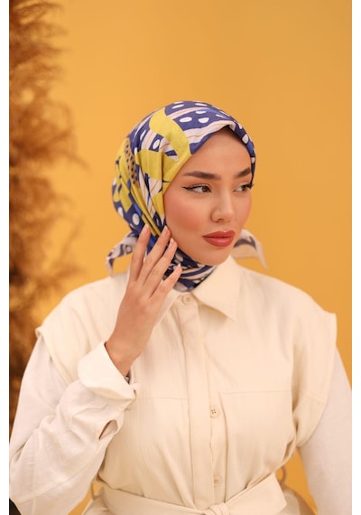 Silk Home Olinda Eşarp 48003-43 Lacivert