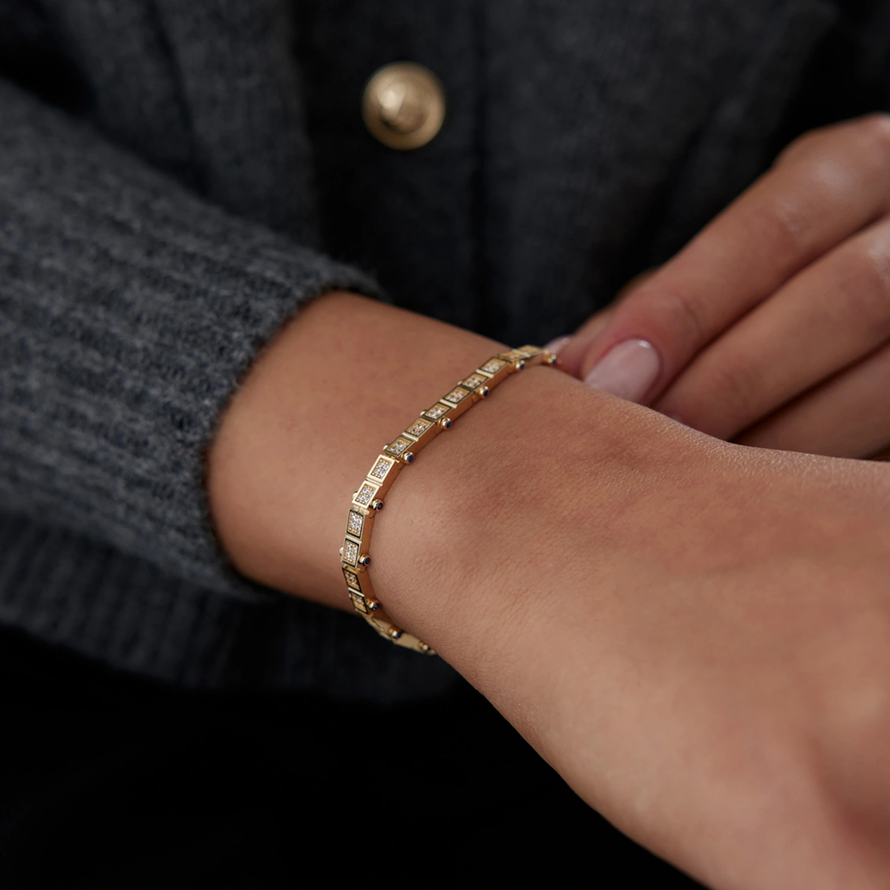 Suflica Blue Bracelet Sarı