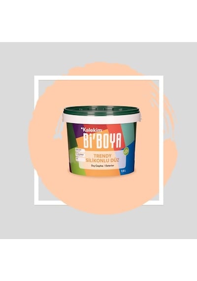 Bi Boya Silikonlu Dış Cephe Boyası 7.5 L 4111