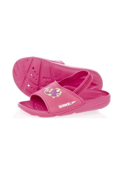 Speedo Atamı Seasquad Bebek Terliği - Pembe/mor Çok Renkli