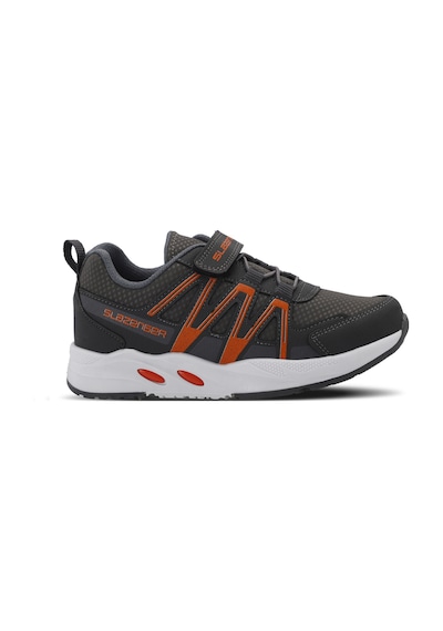 Slazenger Elıps Erkek Çocuk Koyu Gri Sneaker Koyu Gri