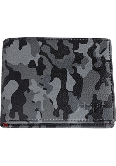 Zippo Bi-fold Wallet Camo Grey