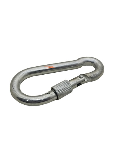 2 Adet Karabina Metal Kilitli 10mm Salıncak Kancası Çanta Tokası