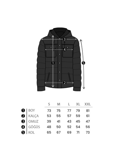 Stilkombin Uzay Kapüşonlu İçi Kürklü Softshell Kışlık Mont Pldp 3010 50454 Siyah