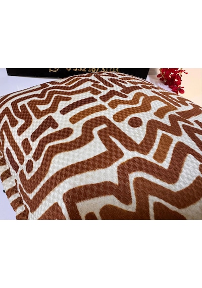 Nivemeshome Lucca Pl06 Yeni Sezon Kırlent Kılıfı Kiremit 45 X 45