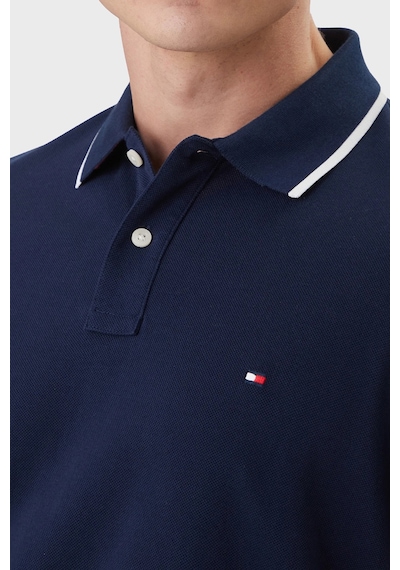 Tommy Hilfiger Erkek Polo Yaka T Shirt Mw0mw42748 Dcc Lacivert