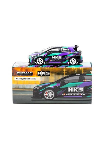 Tarmac Works 1/64 Hks Toyota Gr Corolla Std