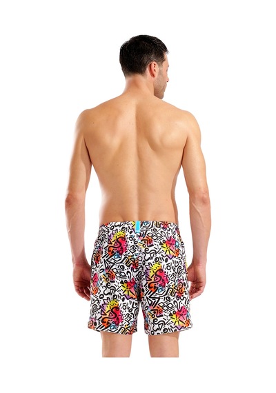 Arena Water Prints Beach Erkek Çok Renkli Deniz Şortu 007153150