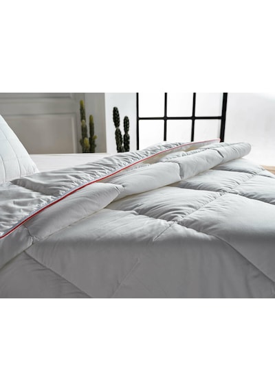 Doqu Home Naturel Çift Kişilik Yorgan Beyaz