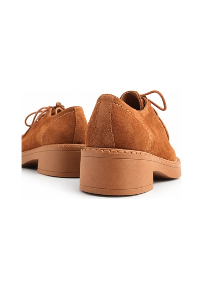 5in1Canpolat Taba Bağcıklı Loafer 20467