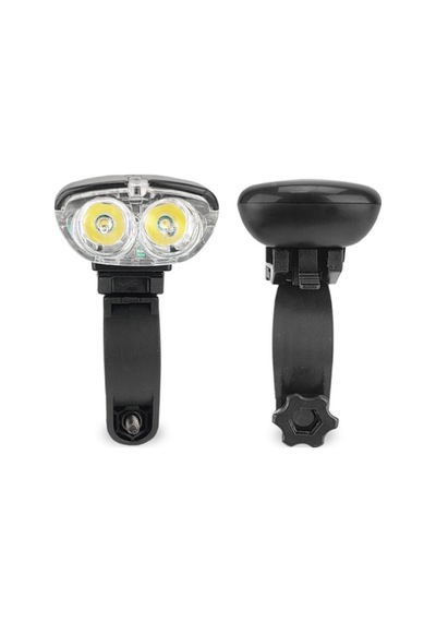 Bisiklet Ön Far Led Pilli Jy-7021 Siyah