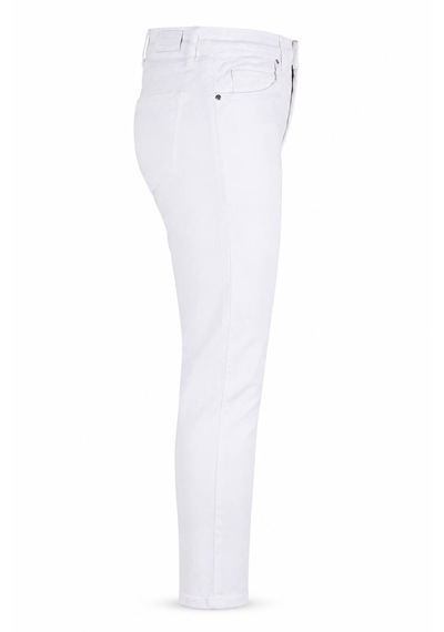 Double Skinny Beyaz Kadın Jean Pantolon 1010b