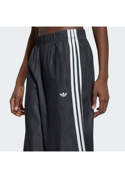 Adidas Ky8112 Denım Wıde Leg Kadın Eşofman Altı Siyah