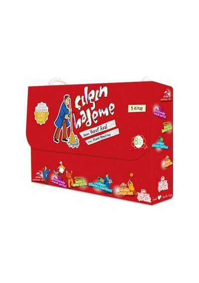 Çılgın Hademe 5 Kitap Takım Yusuf Asal Nesil Çocuk Yayınları