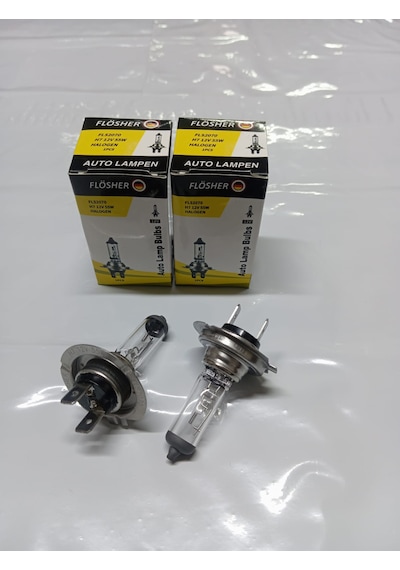Flösher H7 Ampul 12v 55w Halogen 2 Adet