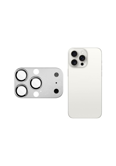 İphone 16 Pro Max / 15 Pro Max / 14 Pro Max Uyumlu 17 Pro Max Kamera Dönüştürücü Metal Lens Koruyucu