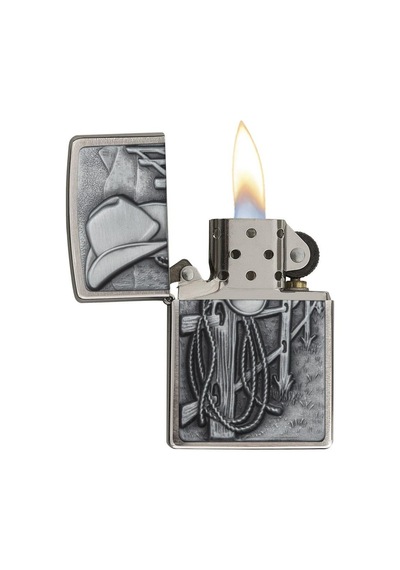 Zippo Restıng Cowboy Çakmak 24879-000004 7-1
