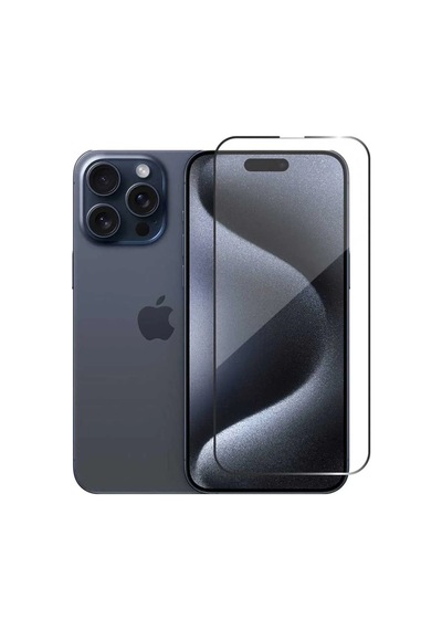Nettech Apple Uyumlu iPhone 15 Pro Max  5d Glas Full Cam Koruyucu