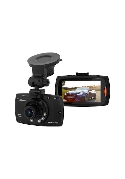 Çeşithane Full Hd 1080p Çift Kameralı Araç İçi Kayıt Cihazı - 2.4 İnç Lcd Ekranlı Mini Car Black Box