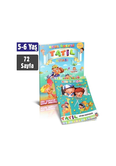 Okul Öncesi Yaz Tatil Kitabı