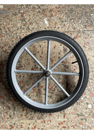 Seyyar Tezgah / Araba Tekerleği 65 Cm - Borulu Jant Jant Boyu:50 Cm Diğer
