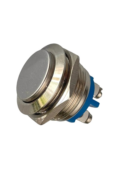 E97 19mm Metal Buton Yaylı Çıkık Kafa 1no