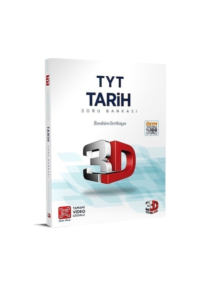 2023 TYT Tarih Soru Bankası -  3D Yayınları