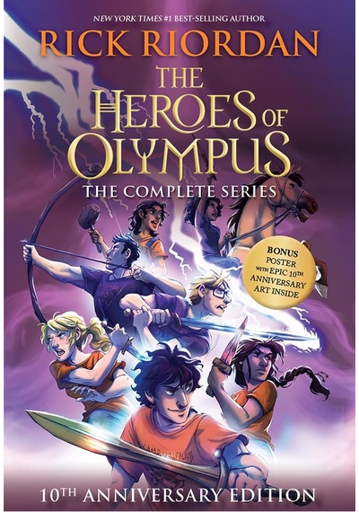 Heroes Of Olympus Paperback Boxed Set, The-10th Anniversary Edition