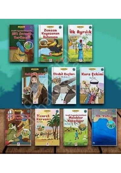Çocuklar İçin Sevgili Peygamberimizin Hayatı Serisi Seti -10 Kitap Takım  - Cuma Karakoç  - Aktaş Yayıncılık