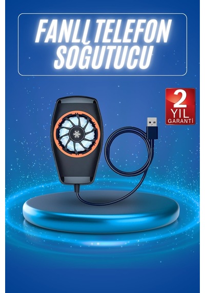 Cosmotex Telefon Soğutucu Cep Telefon Soğutma Fanı Radyatör