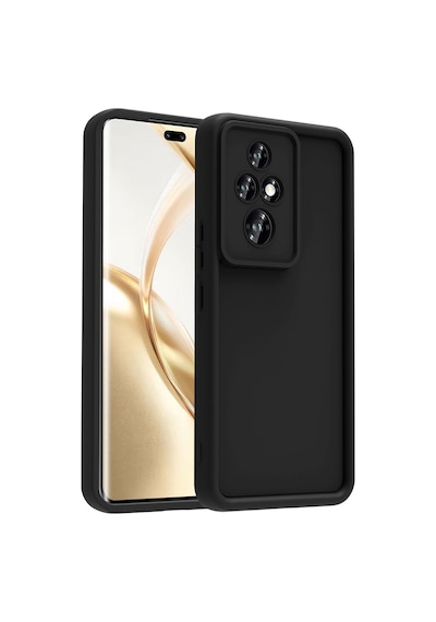 Zore Honor 200 Pro Kılıf Kamera Korumalı Omsy Ananas Kapak - Siyah
