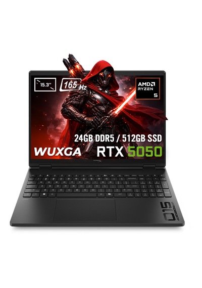 HP Hyperx Omen 15- GB 0011NT D2QW7EA R5-240 24 GB Ddr5 512 GB SSD 8 GB RTX5050 15.3" Dos WUXGA Dizüstü Bilgisayar