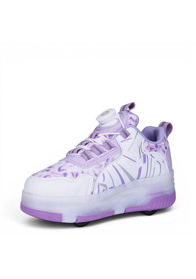 Awm Ndrops Ortopedik Çocuk Işıklı Tekerlekli Sneaker Lila