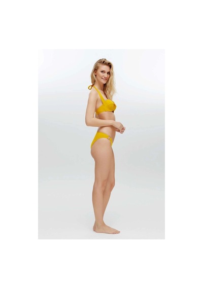 U.S. Polo Assn. Kadın Hardal Bikini Takım