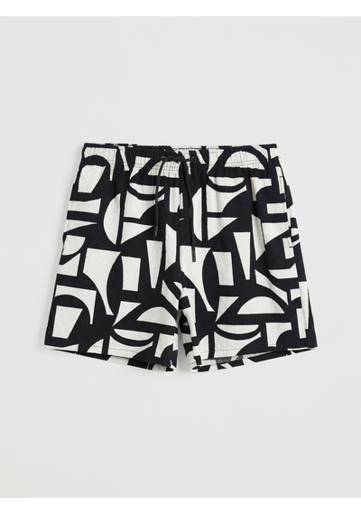 Lcw Swımwear Siyah Deniz Şortu